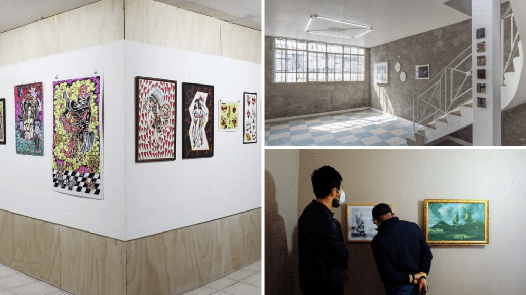 Arte emergente en galerias de gracia