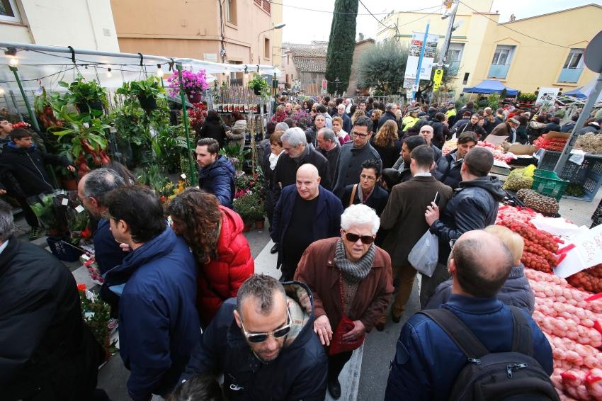 Celebracion de la candelera en molins de rei