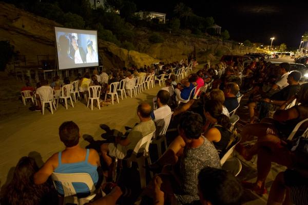Cine al aire libre en la costa daurada