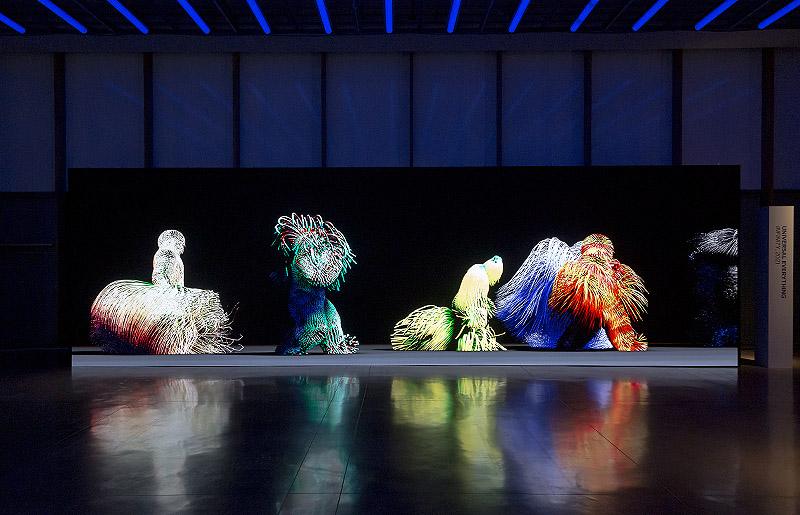El arte digital en el disseny hub barcelona