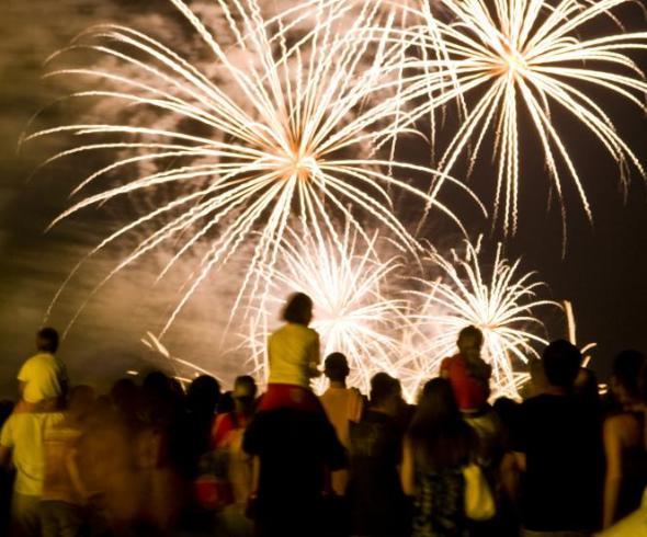 El concurso de fuegos artificiales en tarragona