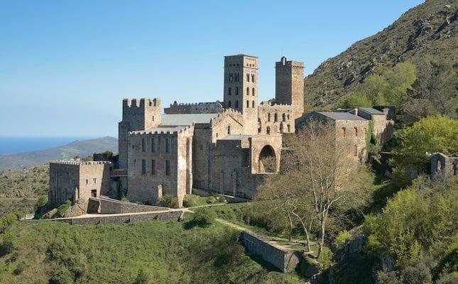 El monasterio de sant pere de rodes en port de la selva
