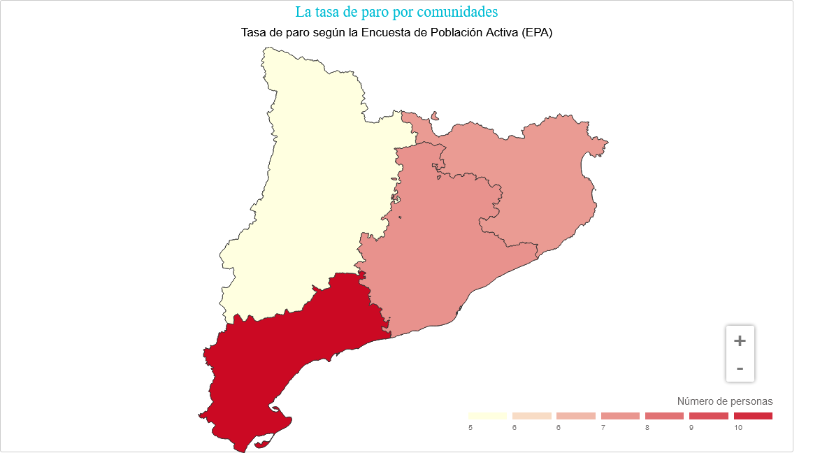 El paro femenino en figueres