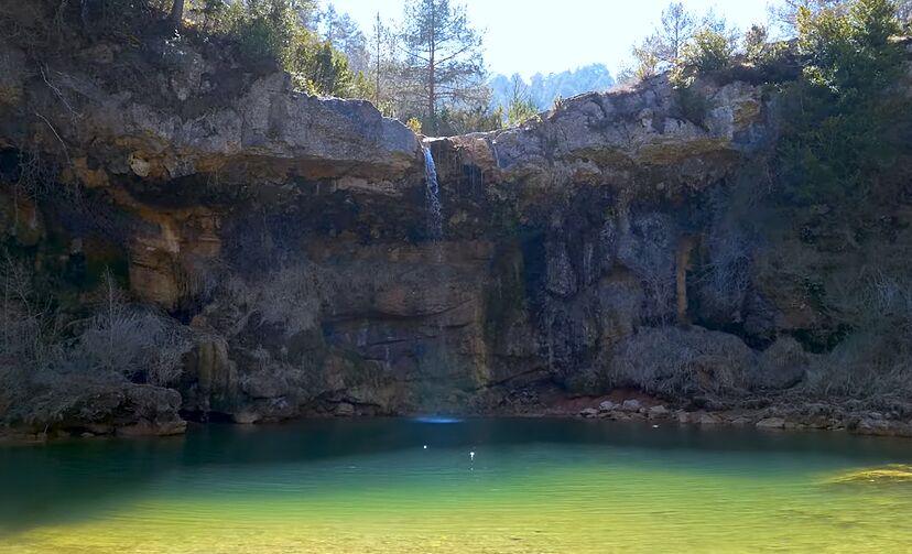 El rio ter esconde cascadas que parecen sacadas de un cuento
