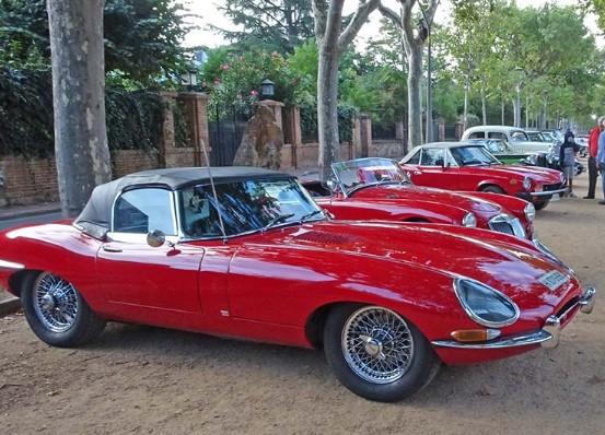 Encuentro de coches clasicos en puigcerda