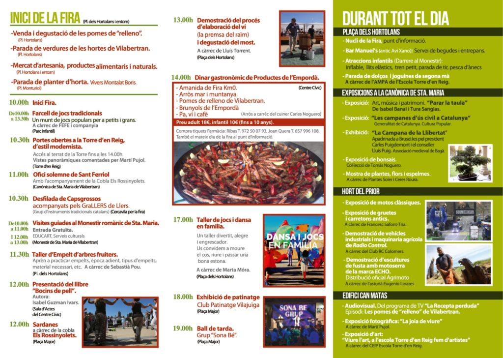 Feria de la manzana en vilabertran