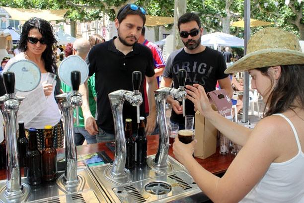 Fiesta de la cerveza artesanal en artesa de segre