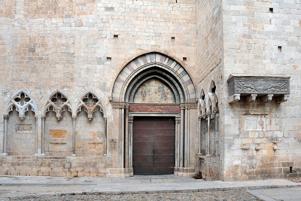 La iglesia de sant feliu en girona