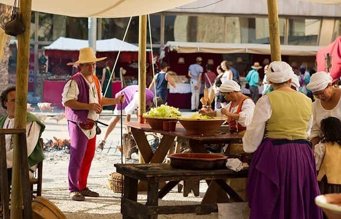Mercados medievales en tortosa