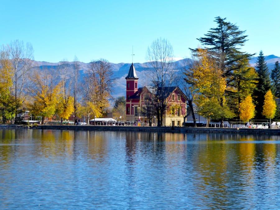 Puigcerda y su lago historico