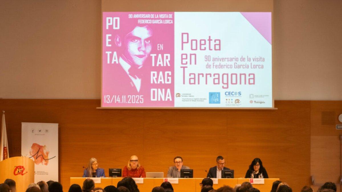 Celebrando 90 años de la visita de Lorca a Tarragona: Jornadas conmemorativas en la URV