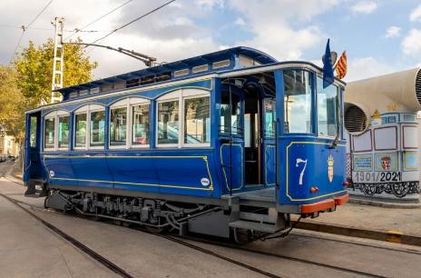 Collboni anuncia el regreso del Tramvia Blau con una reforma millonaria de la avenida Tibidabo