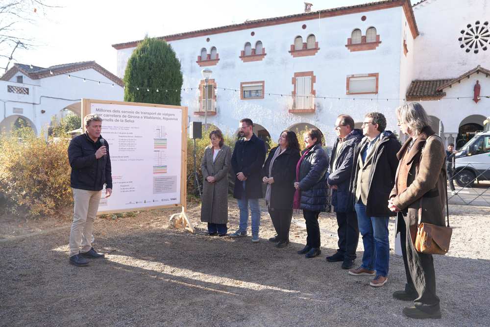 Mejoras en las Conexiones de Autobús entre Girona, Vilablareix, Aiguaviva y Fornells de la Selva