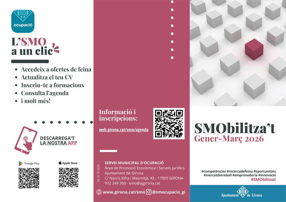 Descubre 23 Càpsules Formatives Gratuïtes de l'Ajuntament de Girona para Potenciar tu Oportunidad Laboral