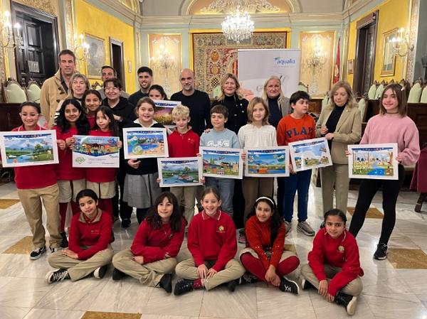 Colegio Sagrada Familia de Lleida se Lleva el Primer Premio en el 23º Concurso Digital de Dibujo de Aqualia