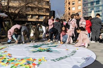 Lleida Celebra el Día Escolar de la No Violencia y la Paz con Más de 1.500 Niños y Niñas Participantes