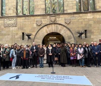 Lleida condena la muerte violenta de una vecina y demanda justicia