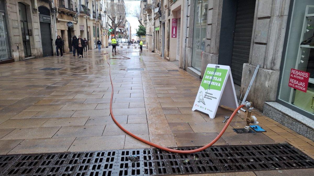 Brigada de Palomas en Tarragona: Limpieza de más de 200 Kilómetros de Vías Públicas en Solo Seis Meses