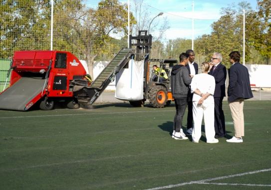 Mejoras en el Campo de Fútbol de Gardeny