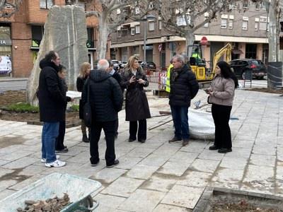 La Paeria Expande el Espacio Verde en la Plaza Sant Jordi de la Bordeta: Mejoras para la Comunidad