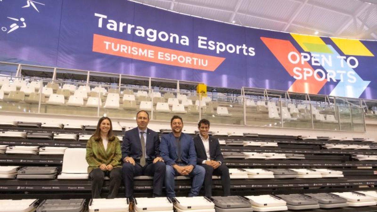 Tarragona da la bienvenida a las nuevas gradas telescópicas del Palau d'Esports Cataluña: ¡un salto hacia el futuro del deporte!