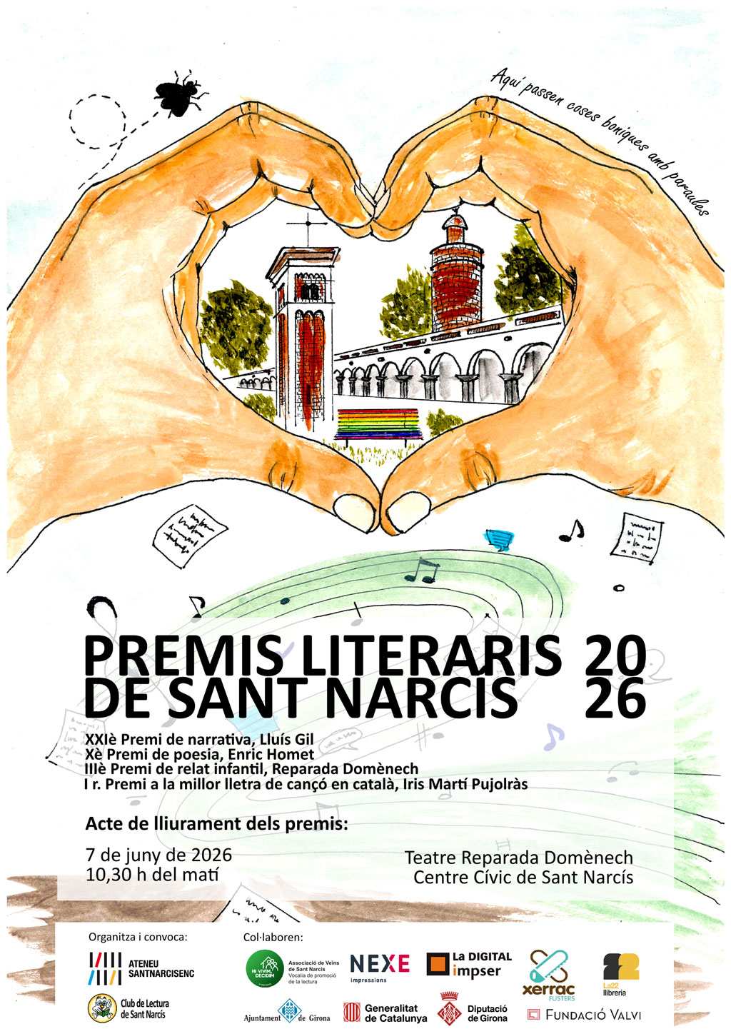 Premios Literarios de Sant Narcís 2023: Nueva Edición en el Centre Cívic de Sant Narcís