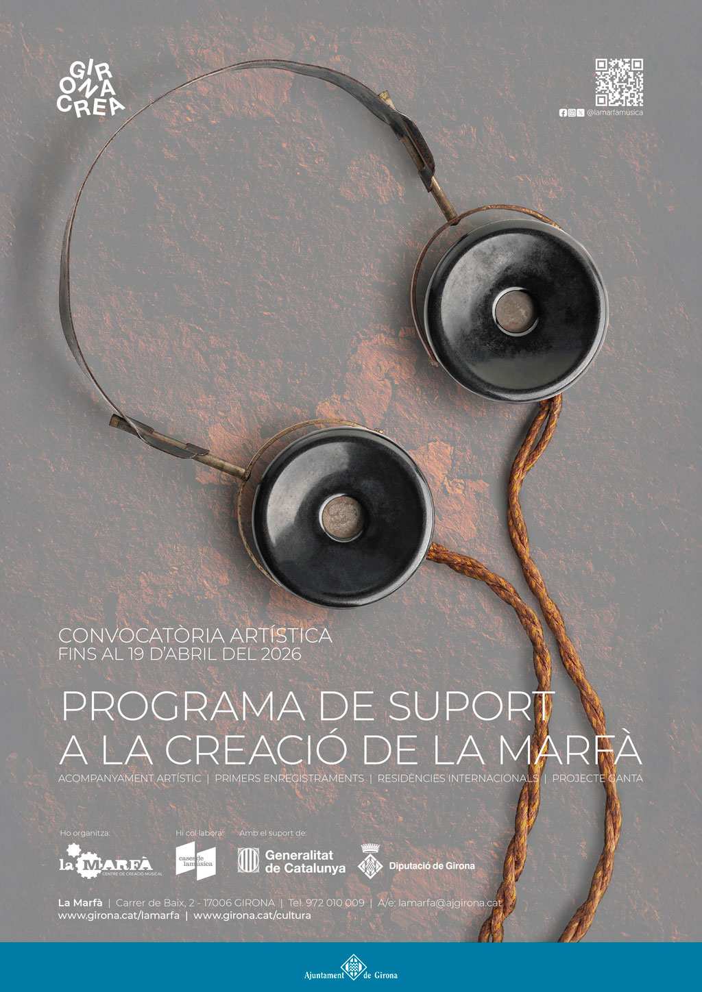 Convocatoria Abierta: La Marfà Busca Artistas para el Programa de Apoyo a la Creación Musical