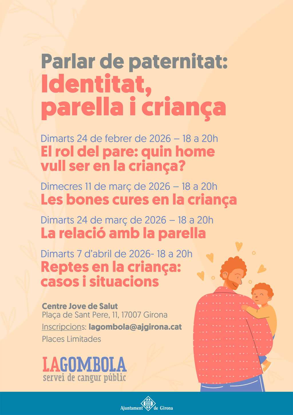 Girona impulsa i ovadores projectes per fomentar una masculinitat conscient i promoure la igualtat de gènere efectiva