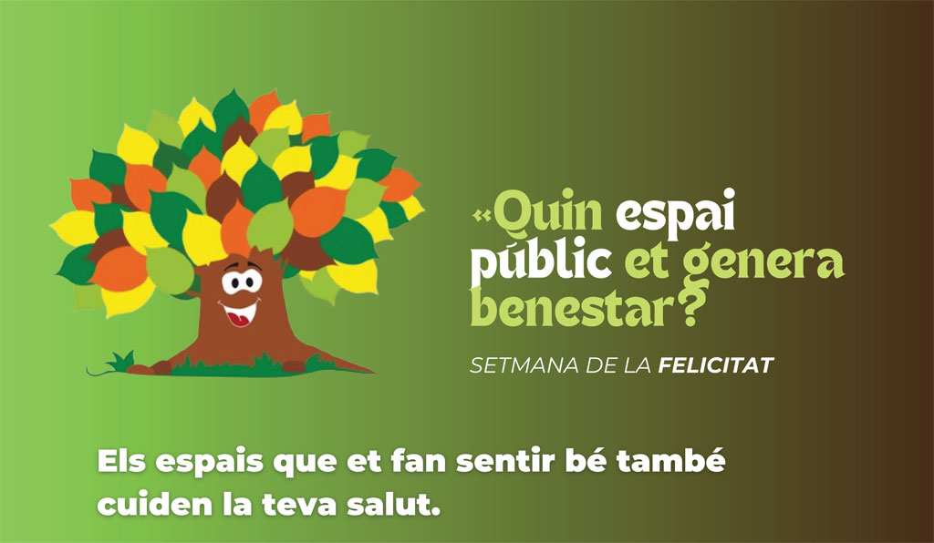 "Setmana de la Felicitat de Girona 2023: 'Compartim l’Espai Públic per al Benestar Emocional'"