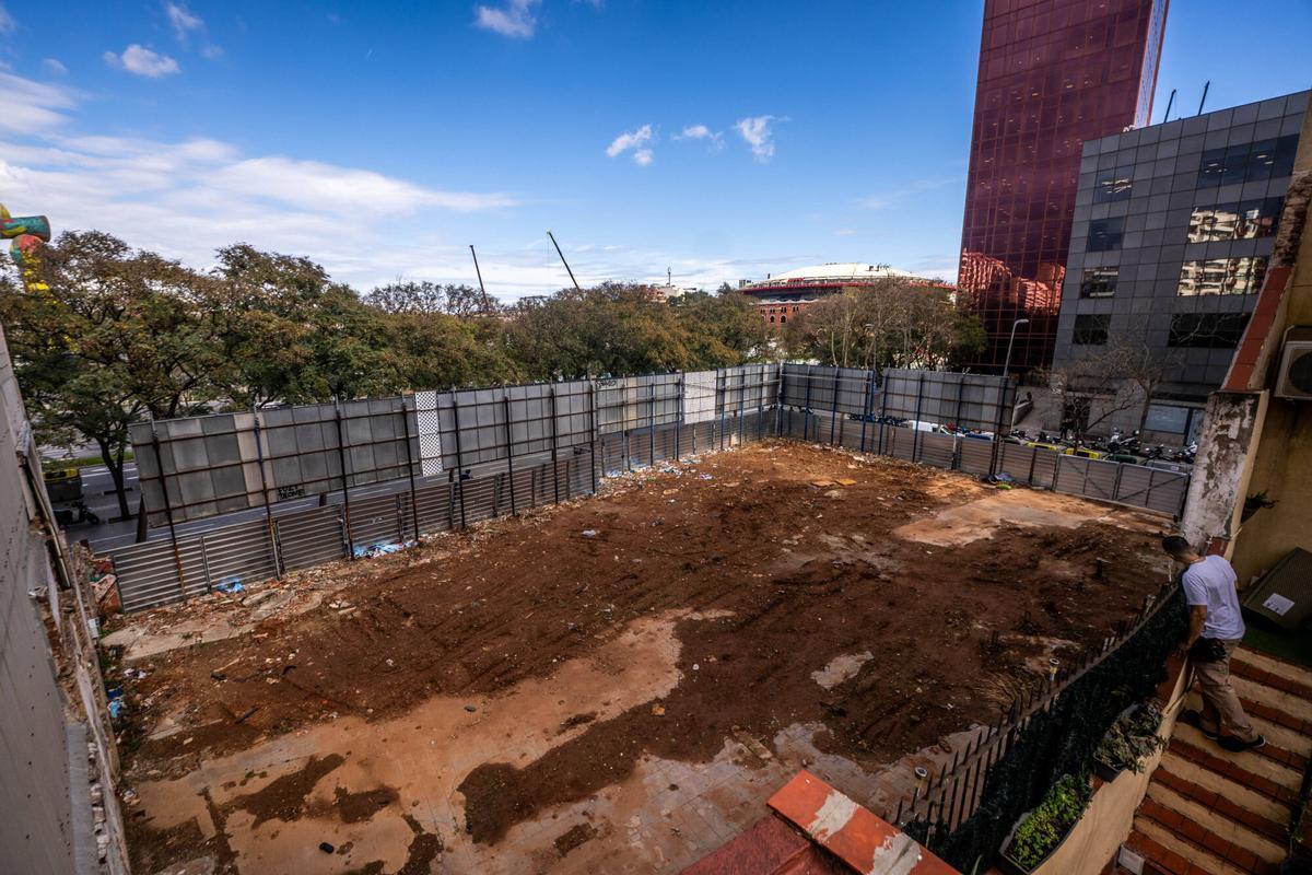 Barcelona avanza en la construcción de una torre de 20 plantas junto a Plaza España, un proyecto esperado desde