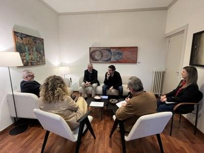Lleida potencia la colaboración con Aeropuertos Públicos de Cataluña para mejorar la conectividad logística y la intermodalidad en la región