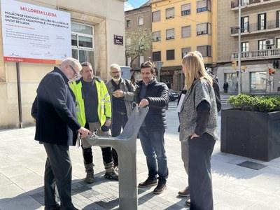 Finalizan las obras de modernización de aceras y redes de agua y alcantarillado en Rovira Roure