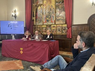 La Paeria rinde homenaje a Ricard Viñes con un mural conmemorativo por su 150 aniversario