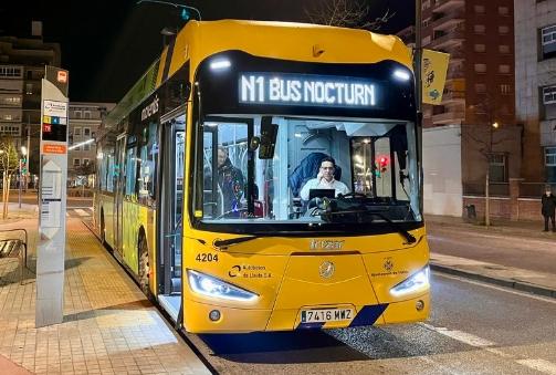 N1 lleida bus