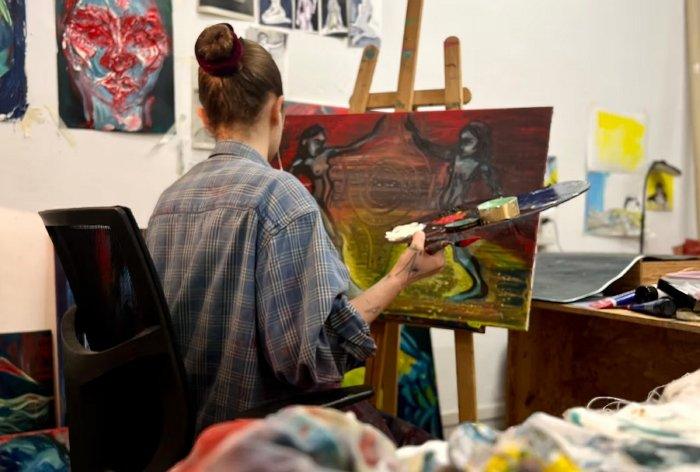 ARTISTyCo Studio Art Coworking antes La Botanica Barcelona Carrer de Cabanes