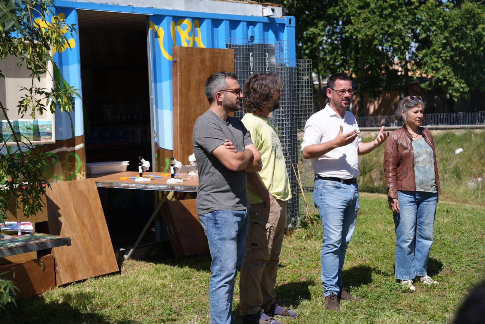 Inauguración de las Aulas de Naturaleza en Pont Major, Torre de Taialà y Can Gibert del Pla por el Ayuntamiento y La Sorellona