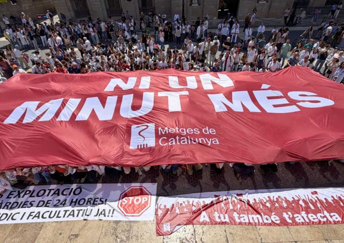 Protestas Médicas en Catalunya: Anestesiología y Cirugía General del Hospital de Granollers se Unen a la Causa