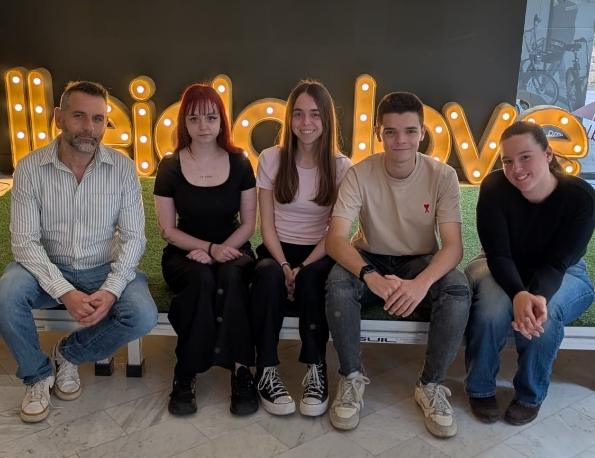 Nuevos Pubilles y Herederos Jóvenes Referentes de Lleida Xavier Sabaté Roldán, Maria Blanch Rodríguez, Xenia Bosch Buisán e Ivayla Stoyanova Ivanova