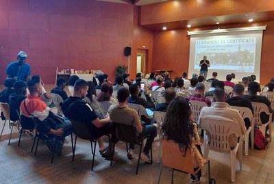 Cerca de 100 participantes asisten a la nueva edición del circuito de acogida de la Paeria