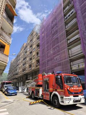 Incendio Extinguido en Piso de la Calle Roca Labrador: Sin Heridos Reportados