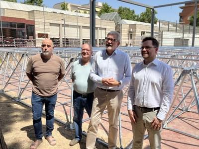 El Sombreado de la Pista del Centro Cívico de la Bordeta Estará Listo en Noviembre
