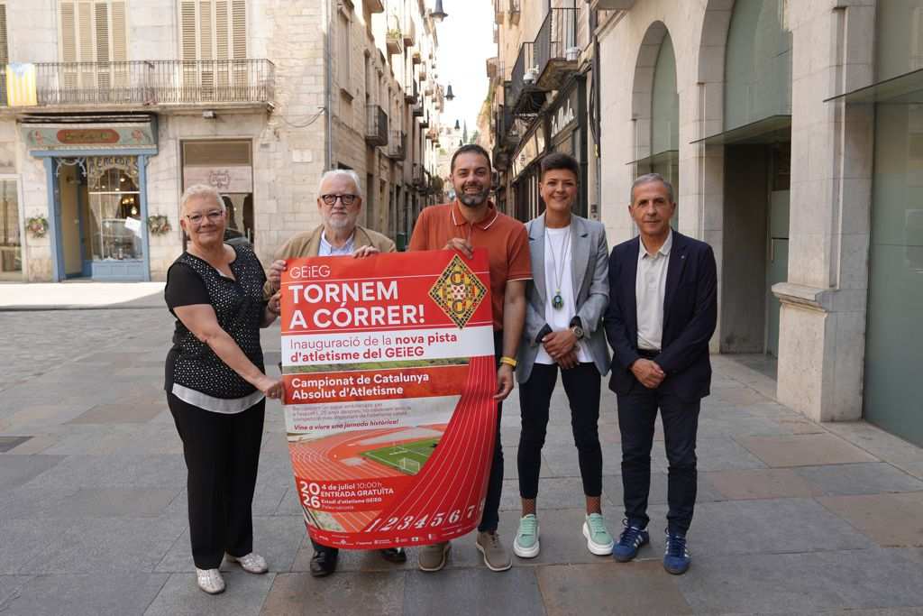 Girona Inaugura Nueva Pista del GEiEG Durante el Campeonato de Catalunya Absoluto de Atletismo