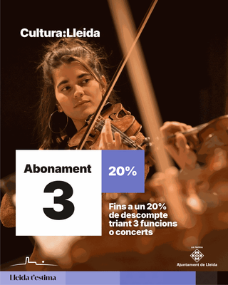 Lleida impulsa una programación de artes en vivo más inclusiva y accesible para todos