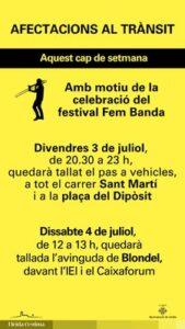 La Banda Municipal de Lleida Inicia con Éxito el Festival Fem Banda