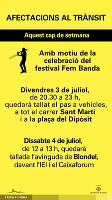 La Banda Municipal de Lleida Inicia con Éxito el Festival Fem Banda
