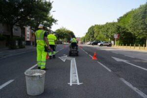 Mantenimiento de la Señalización Horizontal en Girona: Nuevos Trabajos del Ayuntamiento para Mejorar la Ciudad
