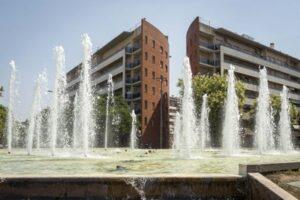 La Paeria renueva por completo la fuente ornamental de Pardinyes: un legado revitalizado
