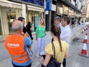 Concluyen las obras de ampliación de la acera en la calle Pi i Margall: mejora en la seguridad y movilidad urbana
