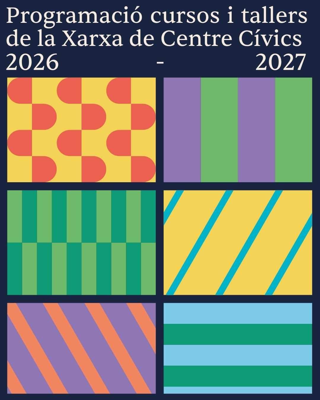 Descubre más de 700 actividades y cursos para el curso 2026 2027 en la Xarxa de Centres Cívics de Girona