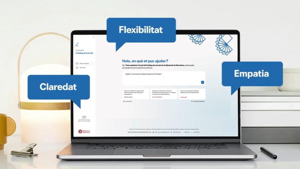 Diputació de Barcelona Lanza Asistente Virtual para Optimizar el Acceso de Ayuntamientos a Recursos y Servicios Esenciales